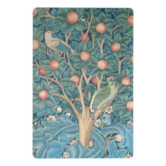 The Woodpecker Tapestry, detail van de houtpeckers Mini Klembord (Achterkant)