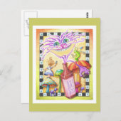 The WorCHESHIRE CAT Briefkaart (Voorkant / Achterkant)
