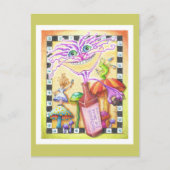 The WorCHESHIRE CAT Briefkaart (Voorkant)