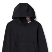 The WORK LOVE BALANCE back Script & Wing design Hoodie