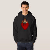 The WORK LOVE BALANCE - Get Balanced  Hoodie (Voorkant volledig)