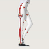 The WORK LOVE BALANCE Passion Heart and Flame Leggings (Rechts)