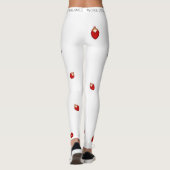 The WORK LOVE BALANCE Passion Heart and Flame Leggings (Achterkant)