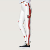 The WORK LOVE BALANCE Passion Heart and Flame Leggings (Links)