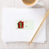 The Workshop Kerstmis Whimsey Etiket (Insitu)