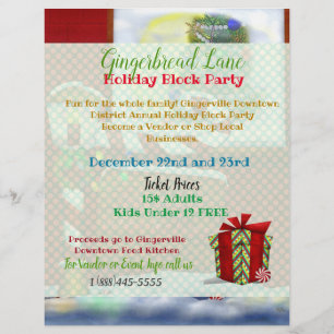 The Workshop Kerstmis Whimsey EVENT Flyer