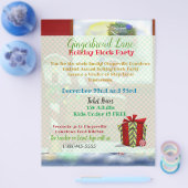 The Workshop Kerstmis Whimsey EVENT Flyer (Enkel)