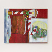 The Workshop Kerstmis Whimsey Legpuzzel (Horizontaal)