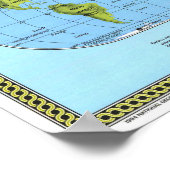 " The World: 1994 Physical MAP ... Poster (Hoek)