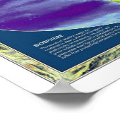 " The World: 2008/cadeau - Satellietkaart ... Poster (Hoek)