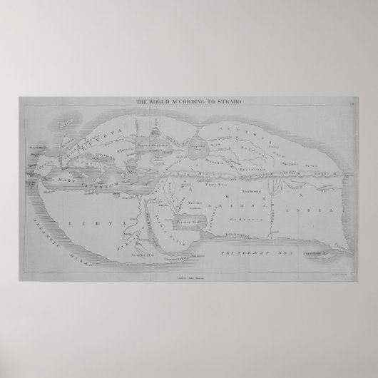 The World According to Strabo Poster (Voorkant)