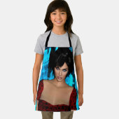 The World Behind the Eyes apron Schort (Insitu)