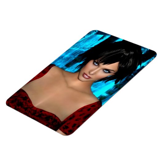 The World Behind the Eyes flexible photo magnet Magneet (Linkerzijde)