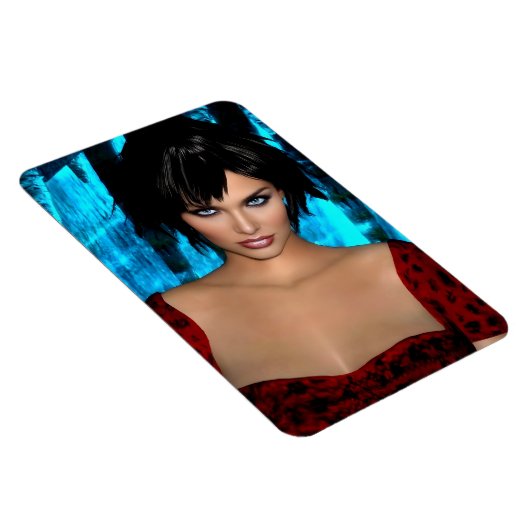 The World Behind the Eyes flexible photo magnet Magneet (Rechterzijde)