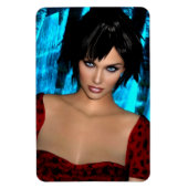 The World Behind the Eyes flexible photo magnet Magneet (Verticaal)