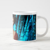 The World Behind the Eyes specialty mug Grote Koffiekop (Rechts)