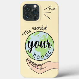 the world in your hands Case-Mate iPhone Hülle Case