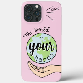 the world in your hands Case-Mate iPhone Hülle Case-Mate iPhone Case
