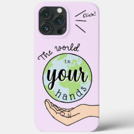 the world in your hands Case-Mate iPhone Hülle Case-Mate iPhone Case