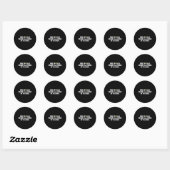 The World Needs All Kinds of Minds Autism Awarenes Ronde Sticker (Vel)