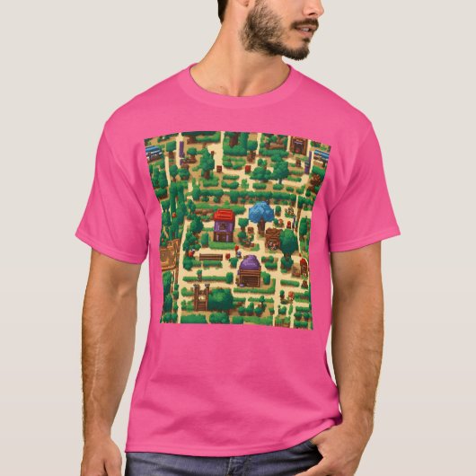 The world of classic video games family funny t-shirt (Voorkant)