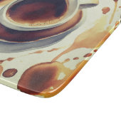 The world of coffee snijplank (Hoek)