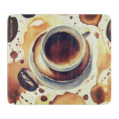 The world of coffee snijplank (Voorkant)