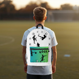 The World of Football Backpack Bedrukte Rugzak