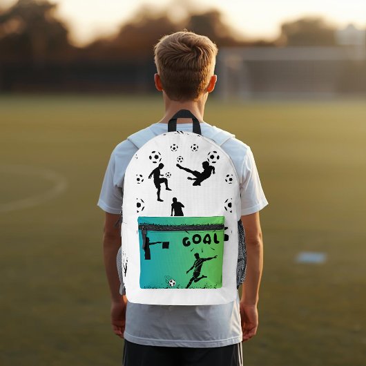 The World of Football Backpack Bedrukte Rugzak