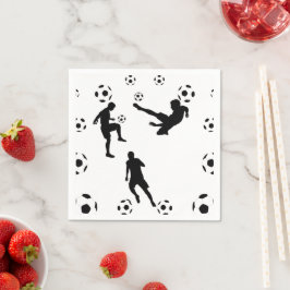 The World of Football Paper Napkin Servet