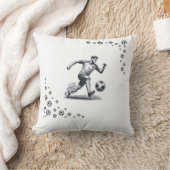 The World of Football Throw Pillow Kussen (Deken)