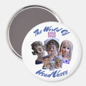 The World of Lady Head Vases Magneet (Voorkant / Achterkant)