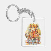 The World Tante Sleutelhanger (Voorkant Links)