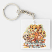 The World Tante Sleutelhanger (Voorkant)