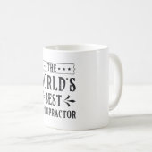 The World's Best Chiropractor Chiropractic Spine Koffiemok (Voorkant rechts)