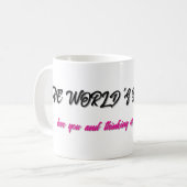 the world's best mom coffee mug  koffiemok (Voorkant links)
