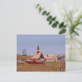 The world's northernmost church briefkaart (Staand voorkant)