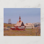 The world's northernmost church briefkaart (Voorkant)