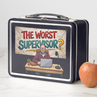 The Worst Supervisor? “Not Phyl” Metal Lunch Box