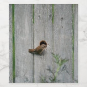 The Wren House Wijn Etiket (Enkel label)