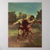 The Wrestlers, 1853 Poster (Voorkant)