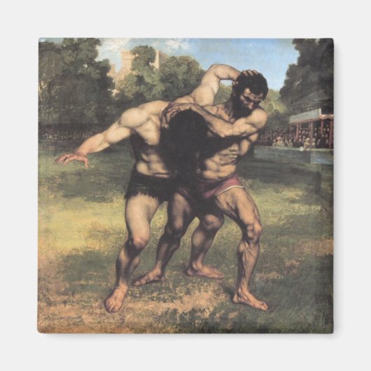 The Wrestlers Magneet (Voorkant)