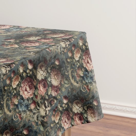 🌿 The Wretching Wreath – Gothic Medium Pattern Tafelkleed (Voorbeeld)