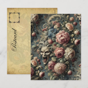 🌿 The Wretching Wreath – Gothic Victoriaans Feestdagenkaart