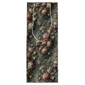 🌿 The Wretching Wreath – Gothic Victoriaans Wijn Cadeautas (Achterkant)