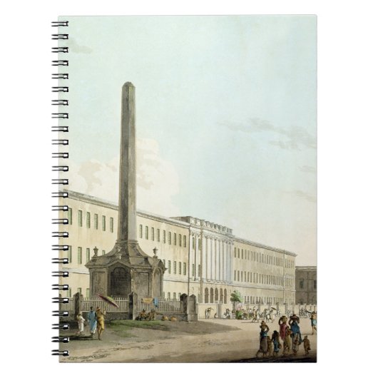 The Writers' Buildings, Calcutta, bord 30 van 'O Notitieboek (Voorkant)