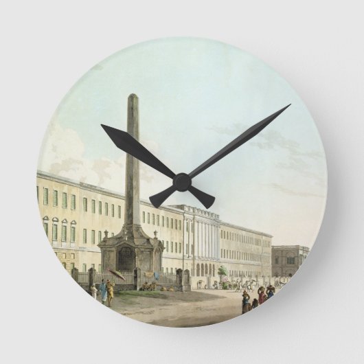 The Writers' Buildings, Calcutta, bord 30 van 'O Ronde Klok (Voorkant)