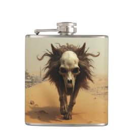 The Wulf Totemwolf Totenkopf Teufel Wüste Heupfles