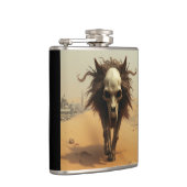 The Wulf Totemwolf Totenkopf Teufel Wüste Heupfles (Rechts)