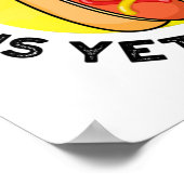 The Wurst Is Yet To Come Funny Hot Dog Pun Poster (Hoek)